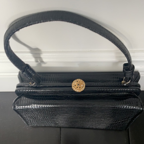 Vintage after five black purse - Picture 2 of 4